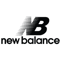 New Balance logo featuring a stylized "NB" above the brand name in lowercase letters.